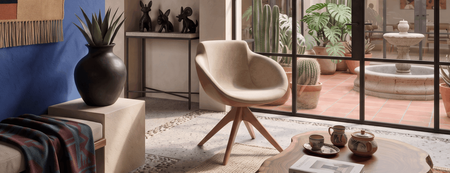 Arquitectura mexicana contemporánea: cuando el mobiliario completa la experiencia